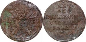 P2055 France Lille Assiégée par les alliés 20 sols Maréchal Boufflers 1708 ->F offre