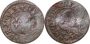 P2056 France Denier Tournois Henri III A Paris 1551 1589 ->Faire offre