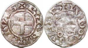 P2057 France Denier Louis VII 2e type Paris 1120 1180 Argent ->Faire offre