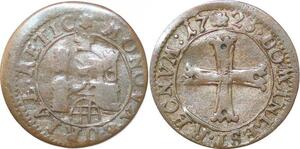 P2069 Swiss Switzerland Chur City Bluzger Ulrich VII 1723 Silver ->Make offer