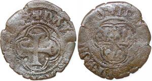 P2077 France Rare Double Tournois Louis XI Dvplex Tvronvs Châlons-en-Champagne 1214 1270