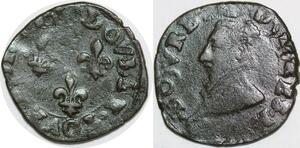 P2085 France Principauté Dombes Double Tournois Henri de Montpensier 159 Trévoux