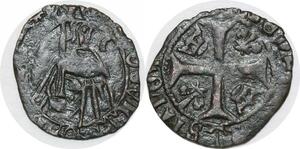 P2095 Tres Rare France Hardi Louis XI 1423 1483 Imitation ? Perpignan La Rochelle Bordeaux ?