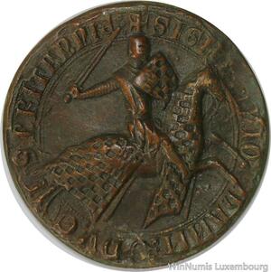 P3342 Rare Sceau Matrix Jean I Bretagne 1217 1218 Count Richmond Yorkshire N°101