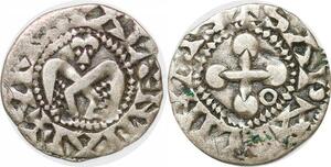 P2115 France Denier Dauphine Valence Bishopric Anonymous 13th Century Argent ->M offer