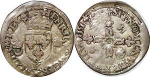 P2117 France Douzain aux croissants Henri II 1551 K Bordeaux ->Faire offre