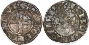 P2135 Rare Denier Limoges Lemovicensis Anonymes 1240-1275 Vicecomes