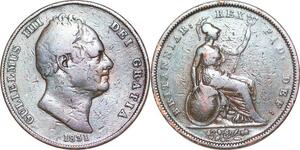 P2147 United Kingdom Penny William IV 1831 ->Make offer