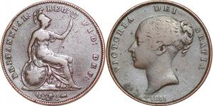 P2148 United Kingdom Penny Victoria 1855 ->Make offer