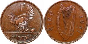 P2181 Ireland Pingin Irish harp 1941 ->Make offer