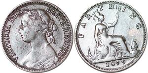 P2284 Great Britain Farthing Victoria 1879 ->Make offer