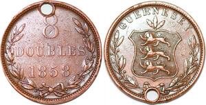 P2348 Guernsey 8 Doubles 1858 ->Make offer