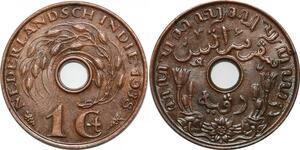 P2446 Netherlands East Indies Cent Wilhelmina I 1938 AU ->Make offer