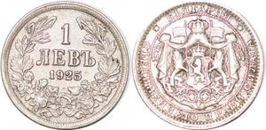 P2454 Bulgaria Leva Boris III 1925 Brussels mint ->Make offer