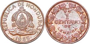P2479 Honduras Centavo Empira 1985 UNC ->Make offer