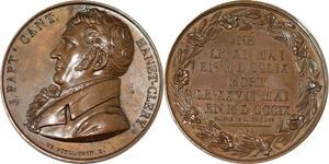 P2595 France Médaille Jean Baptiste Cant Hanet Clery de Puymaurin 1821 Desnoyers SPL