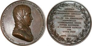 P2599 France Médaille Duchesse de Berry Remerciements bordelais 1821 Desnoyers SPL