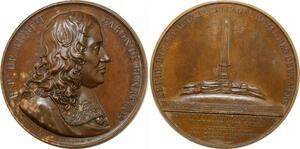 P2634 France Médaille Baron Bonrepos De Riquet Canal royal Naurouse 1825 Desnoyers SPL