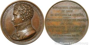 P2638 Medal Russia Crimea Duplessis Duc Richelieu Dieudonné 1822 Desnoyers SUP