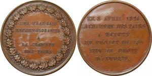 P2680 France Médaille Charles X Chambre Pairs Loi Droit Ainesse 1826 Desnoyers SPL