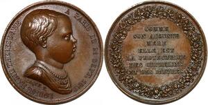 P2724 Médaille Marie Louis Thérèse Artois 1819 Caqué Desnoyers SPL