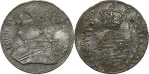 P2738 France Médaille Louis XVIII Paix et Commerce Desnoyers