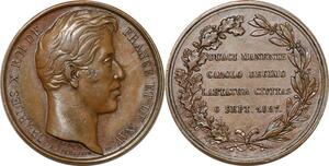 P2740 France Médaille Charles X Passage Douai 1827 Desnoyers SUP