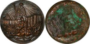 P2895 Rare France Fonte Constitution Gloire immortelle de la Nation 1789 Branche SUP