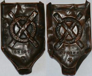 P2946 France Plaque Honneur Gloire Patrie ->Faire offre