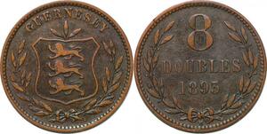 P3099 Guernsey 8 Doubles 1893 H Heaton ->Make offer
