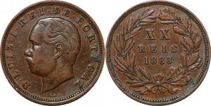 P3102 Portugal 20 Reis Luiz I 1883 -> Make offer