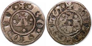 P3132 Italy Bologna Emilia 1291-1337 Bolognino piccolo Enricvs Silver M offer