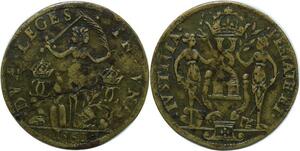 P3249 Rare France Jeton Charles IX colonnes La Piété La Justice ->Faire offre