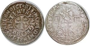 P3647 Tres Rare France Lorraine Demi Gros 1647 St Etienne Argent ->Faire offre