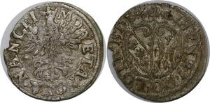 P3651 France Lorraine Duché Henri II 1608 1624 Demi Gros Nancy Argent