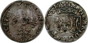 P3652 France Lorraine Gros Duché Henri II Nancy 1519-> Faire offre