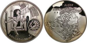P3685 Médaille Bataille Alger 1957 Oran Constantine Sahara Proof -> M offer