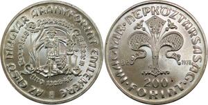 P3776 Hungary Ungarn 200 Forint Goldguldenprägung 1978 BU -> Make offer