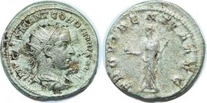 P3806 Roman Empire Antoninien Gordien III Providentia Avg 238 239