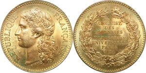 P3835 France Médaille Exposition Universelle Paris Barre 1878 FDC -> Make offer