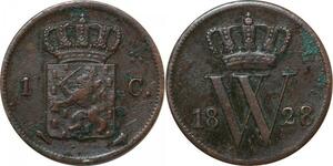 P3846 Netherlands Cent William I 1828 -> Make offer