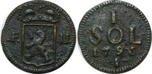 P3852 Luxembourg Haus Habsburg Sol Franz II 1795 -> Make offer