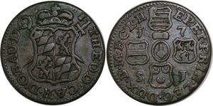 P3856 Belgium Liège Liard Jean-Théodore de Bavière 1751 -> Faire offre