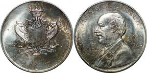 P4208 Malta One Pound £ Manwel Dimech 1972 Silver UNC BU -> Make offer