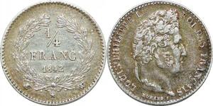 P4340 France 20 Centimes Louis Philippe 1842 W Lille Argent -> Faire offre