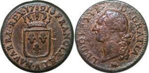 P4627 France Sol Louis XVI 1791 .A Paris Léopard ->Faire offre