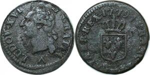 P4637 France Liard Louis XVI à l'écu 1779 W Lille Frappe Casquette ->Faire offre