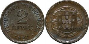 P4698 Portugal 2 Centavos 1920 FDC BU -> Make offer