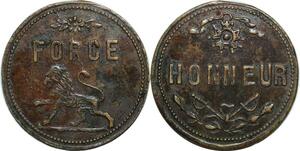 P4747 France Médaille France Honneur et Force Lion -> Faire offre