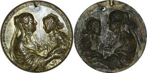P4783 Très Rare France Fonte Anne d'Autriche naissance Louis XIV Jean Warin ->F offre